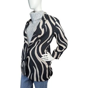 Joseph Ribkoff Abstract Print Blazer – Made in Canada, Size 8